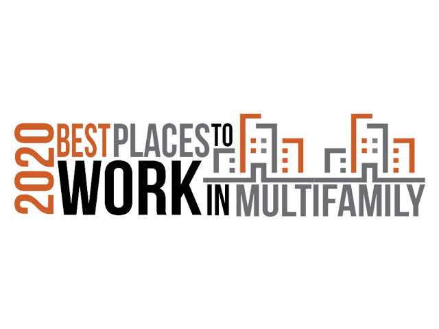 2020 Best Places to Work in Multifamily Logo