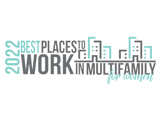 2022 Best Places to Work in Multifamily for Women Logo