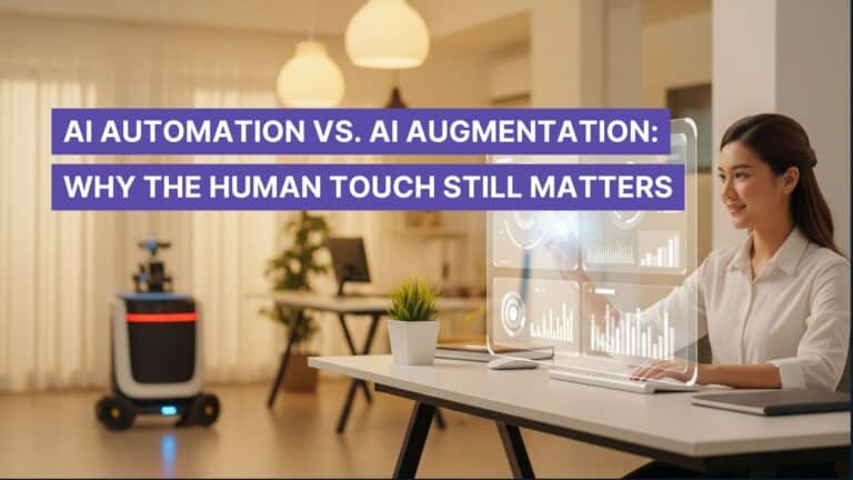 Comparison of AI augmentation vs automation in multifamily operations